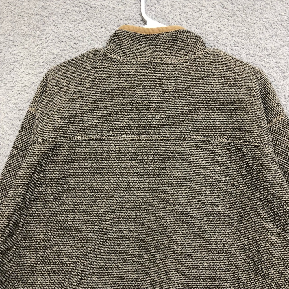 Southern Marsh Men Highland Alpaca Pullover Size XL Quarter Zip Mock Neck Winter - Picture 13 of 16